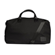 a black the geneva duffel with adjustable shoulder strap