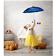 a group of childrens umbrella with safety reflective trim