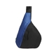 aerial view a blue flexi crossbody rpet sling bag, image 1 of 7