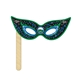 a group of cat mask on a stick - paper products
