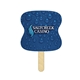 a group of hourglass mini hand fan full color (1 side) - paper products