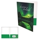 a group of 2 glued pocket folder with slit on right side - paper products