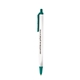 aerial view a white barrel & teal trim tri - stic(r) multi - color promotional pen, image 2 of 2