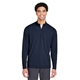 aerial view a navy blazer puma golf mens bandon quarter - zip, image 1 of 8
