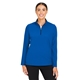 aerial view a french blue devon jones crownlux performance(r) ladies windsor welded quarter - zip, image 1 of 10
