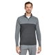 aerial view a plr frst/ blk fr spyder mens spyre flex colorblock quarter - zip, image 1 of 8