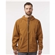 aerial view a saddle dri duck mens challenger full - zip waterproof jacket, image 1 of 6