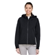 aerial view a black spyder ladies sygnal stealth jacket, image 1 of 8