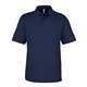 aerial view a classic navy core365 - mens market snag protect mesh polo, image 1 of 7