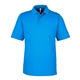 aerial view a electric blue core365 - mens market snag protect mesh polo, image 1 of 7