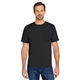 aerial view a black harriton charge snag and soil protect unisex t - shirt, image 1 of 10