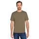 aerial view a coyote brown harriton charge snag and soil protect unisex t - shirt, image 1 of 10