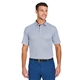 aerial view a navy swannies golf mens tanner printed polo, image 1 of 8