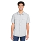 aerial view a platinum core365 mens ultra uvp(r) marina shirt, image 1 of 10