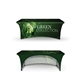 a group of displaysplash 6 rpet stretch open back table cover