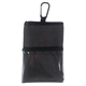 a charcoal heathered sports accessory pouch