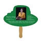 a group of dress hat fast hand fan (1 side) - paper products