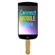 a group of cell phone fast hand fan (1 side) - paper products