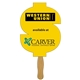 a group of dollar sign hand fan full color (1 side) - paper products