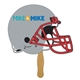a group of helmet hand fan full color (1 side) - paper products