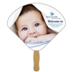a group of seashell hand fan full color (1 side) - paper products