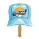 a group of baseball cap hand fan full color (1 side) - paper products