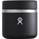 aerial view a black hydro flask insulated food jar 20oz, image 1 of 7