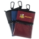 aerial view a group of heathered sports accessory pouch, image 1 of 2