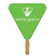 a group of triangle fast hand fan (1 side) - paper products
