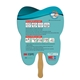 a group of tooth fast hand fan (1 side) - paper products