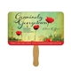 a group of rectangle fast hand fan (1 side) - paper products