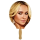 a group of racket guitar fast hand fan (1 side) - paper products