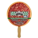 a group of circle fast hand fan (1 side) - paper products