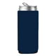 aerial view a navy budget slim can cooler coolie, image 1 of 2