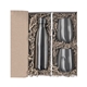 a bottle gunmetal-tumbler gunmetal stainless gift set