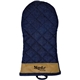 a denim lindstrom quilted oven mitt w / vegan leather