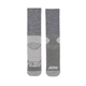 aerial view a gray islide statement socks, image 1 of 2