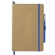 aerial view a blue eco color bound journal bundle set, image 1 of 6