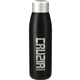 aerial view a black uv sanitizer copper vacuum bottle 18oz, image 1 of 9