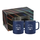 aerial view a navy rover camp mug 14oz 2 in 1 gift set, image 1 of 2