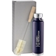 aerial view a navy thor copper vacuum bottle with brush 22 oz, image 1 of 2