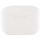aerial view a white essos 2 true wireles auto pair earbuds, image 1 of 7