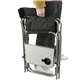 a group of directors chair (300lb capacity) with side table