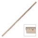 a group of classic natural wooden yardstick