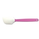 aerial view a picante pink & white silicone head large silicone spatula, image 1 of 2