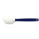 aerial view a reflex blue & white silicone head large silicone spatula, image 1 of 2