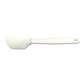 aerial view a white & white silicone head large silicone spatula, image 1 of 2