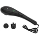 aerial view a black sealy(r) extra long handle massager xl, image 1 of 3