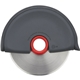 aerial view a gray joseph joseph(r) disc easy - clean gray pizza cutter, image 1 of 4