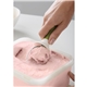 a group of joseph joseph(r) dimple(tm) green ice - cream scoop